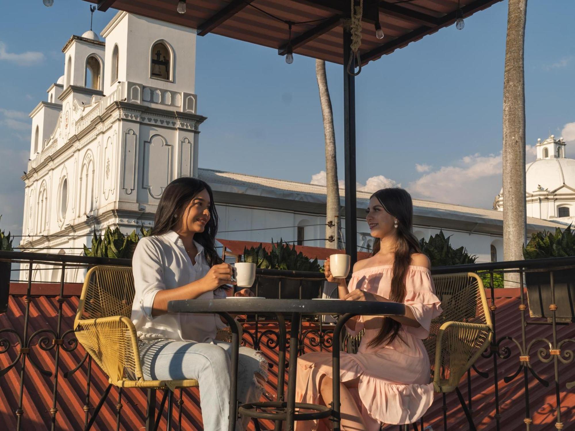 La Casa De Mamapan Hotel Colonial Ahuachapán Eksteriør bilde